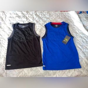 Two sleeveless dry fit shirt